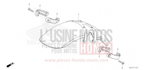 KOTFLUEGEL, VORNE (CB1100NA/NAD) CB1100NAK de 2019